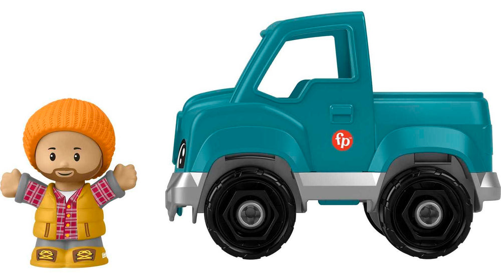 Little People Pick-up Truck close up—colorful details invite exploration.
