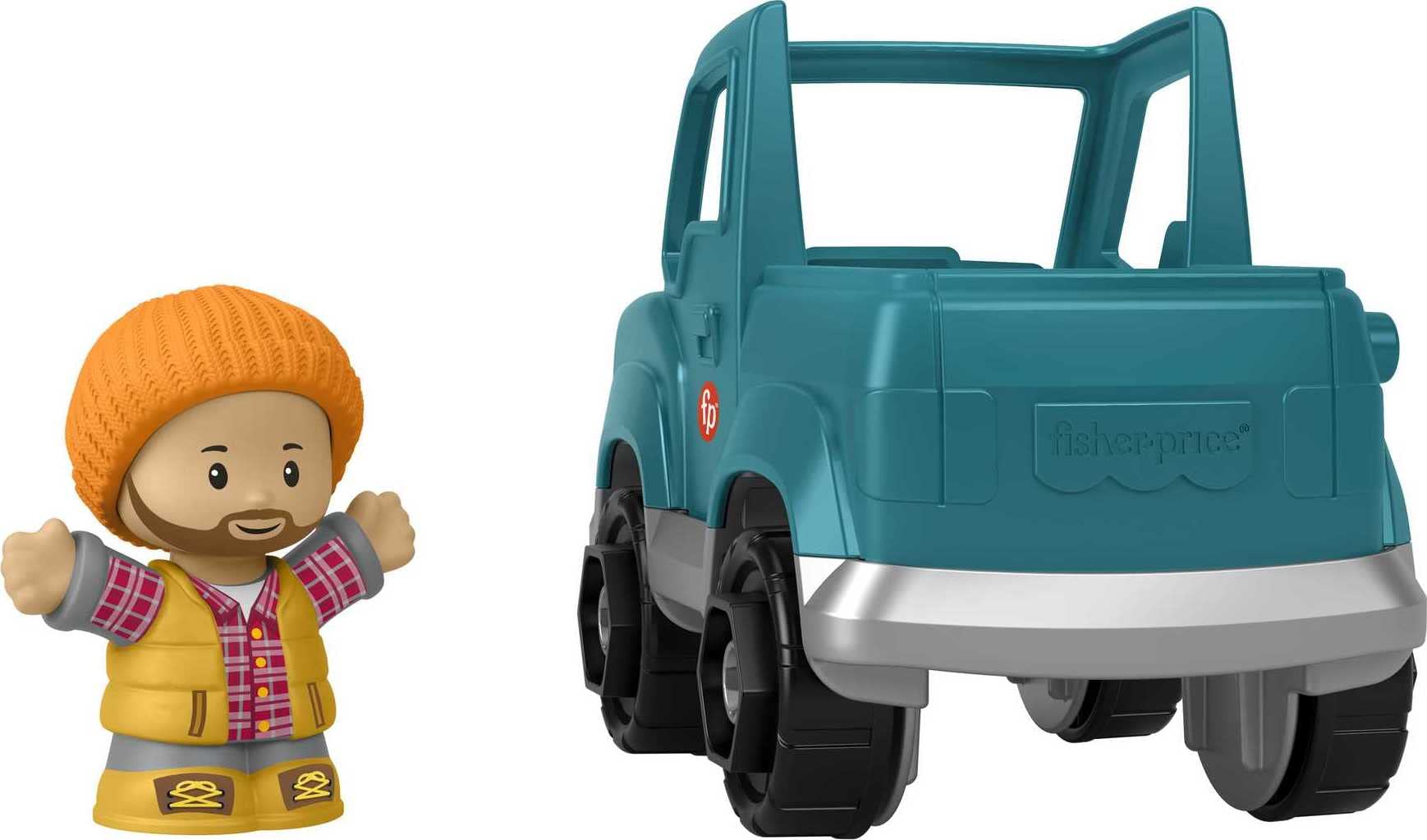 Little People Pick-up Truck playset ready—fits with classic Little People world.