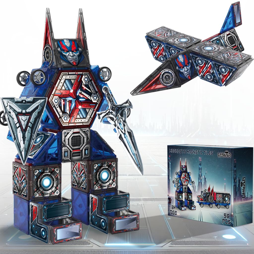 Little Pi MegaBots tiles inspire imaginative robot-building and early STEM exploration.