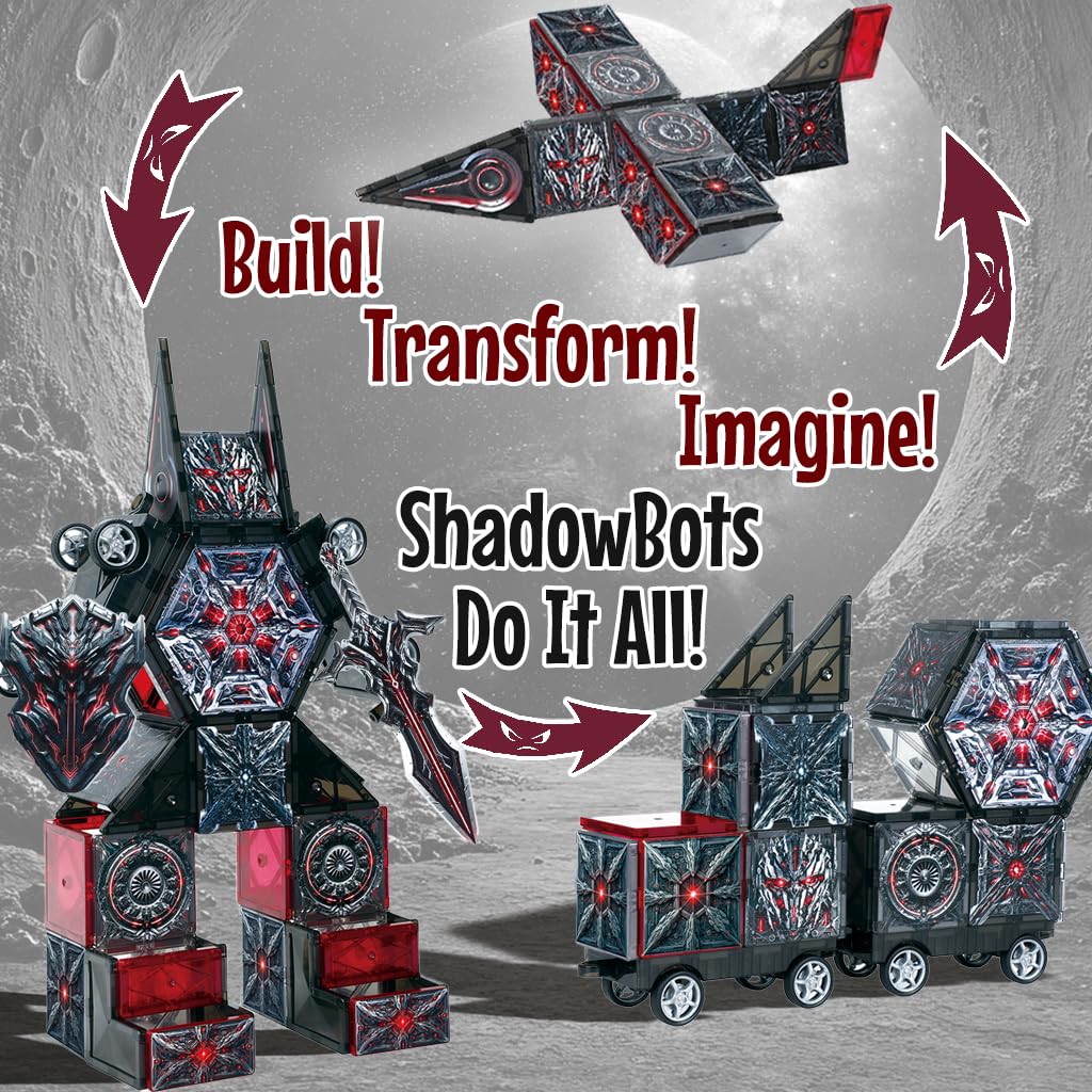 Durable ABS plastic with reinforced magnets for long-lasting play.