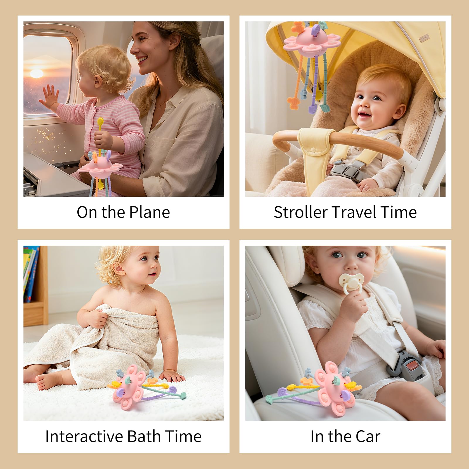 Little Rawr pressable soft button adds interactive play and cause-effect learning
