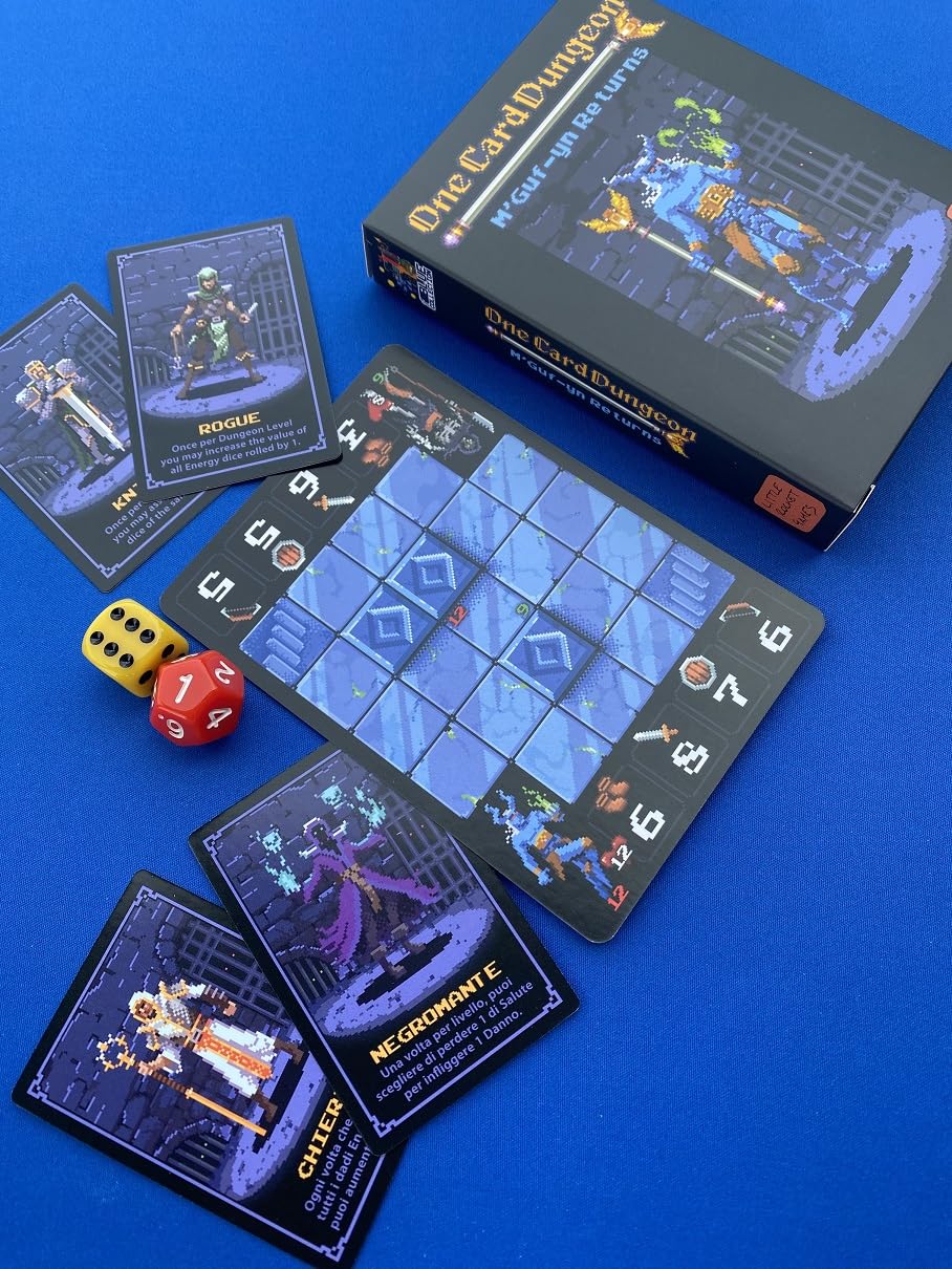 Little Rocket Games M'Guf-yn Returns class card front introduces new abilities