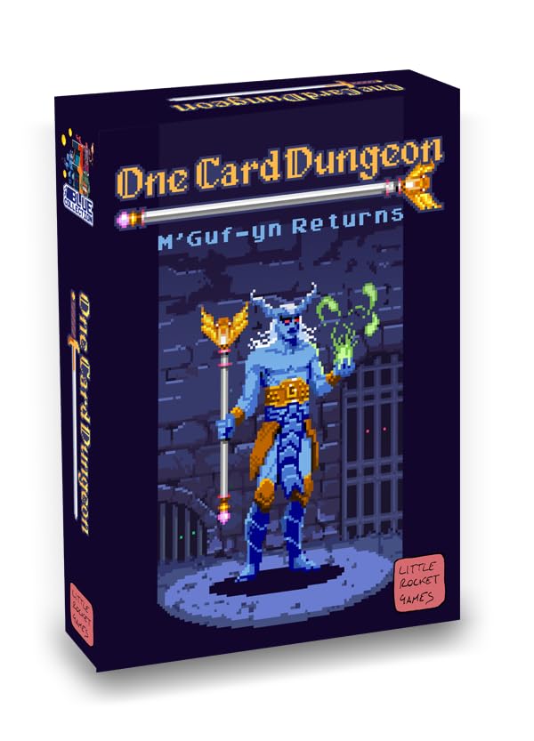 Little Rocket Games M'Guf-yn Returns dungeon card front enhances dungeon crawls