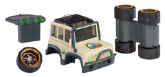Little Tikes binoculars offer 3x magnification for easy outdoor exploration.