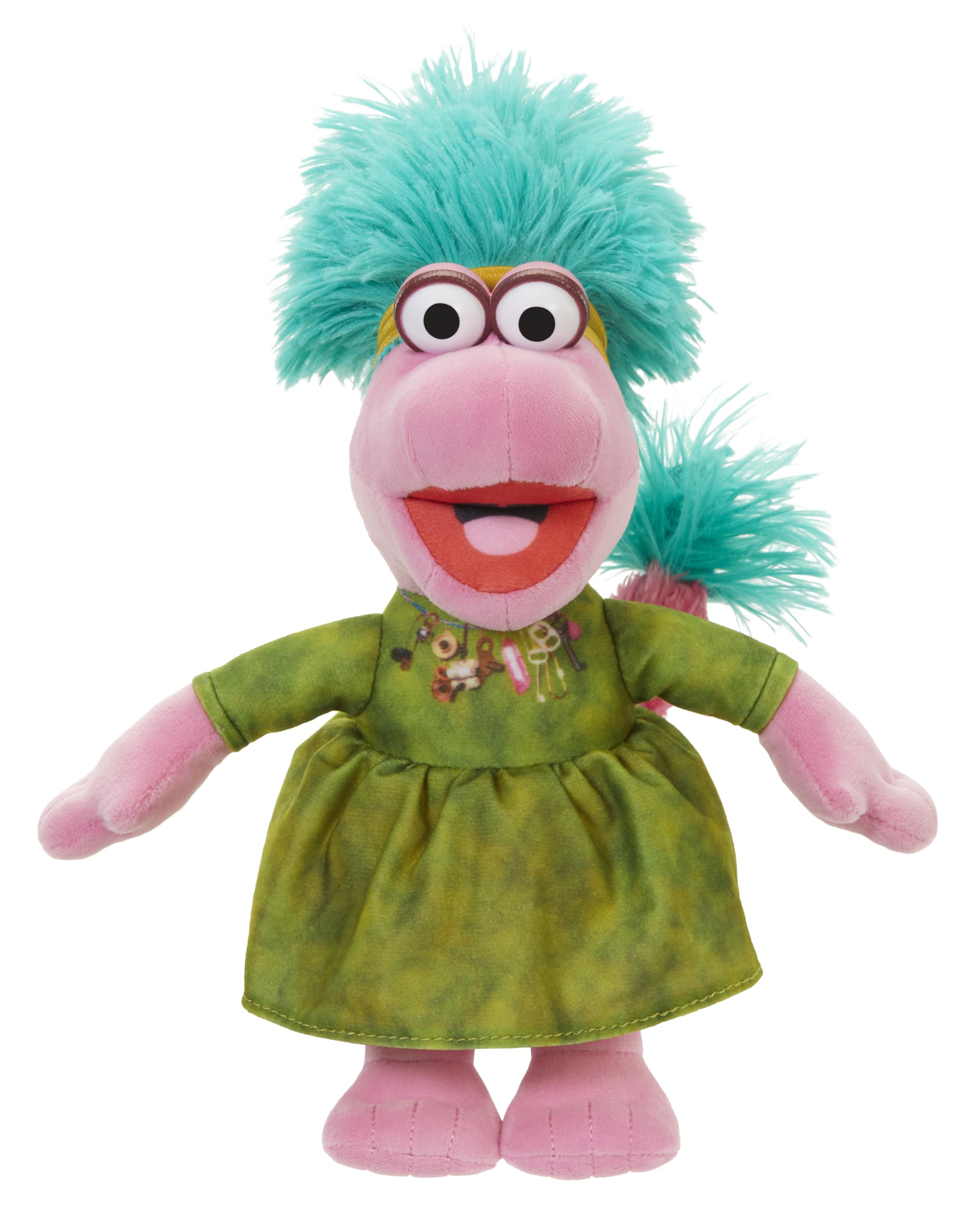 Little Tikes Fraggle Rock Mokey plush, 10-inch cuddle buddy for imaginative play.