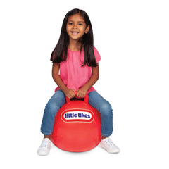 Little Tikes hopper ball side view showing durable vinyl and safe design.
