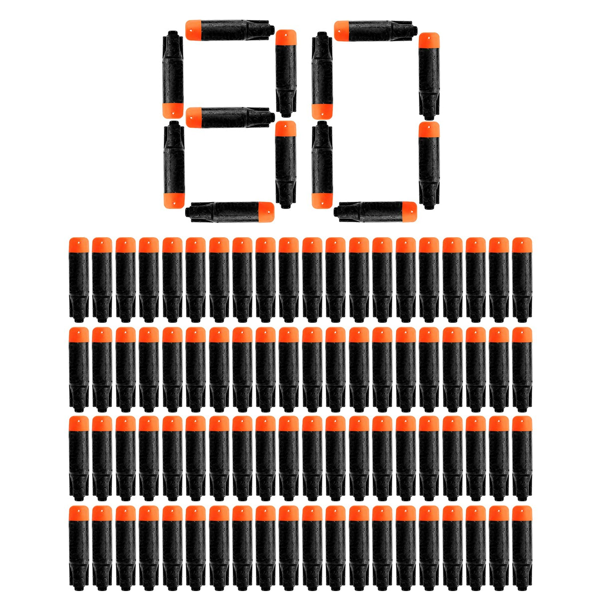 Little Valentine 80-dart refill for Nerf Ultra, easy reload for extended play