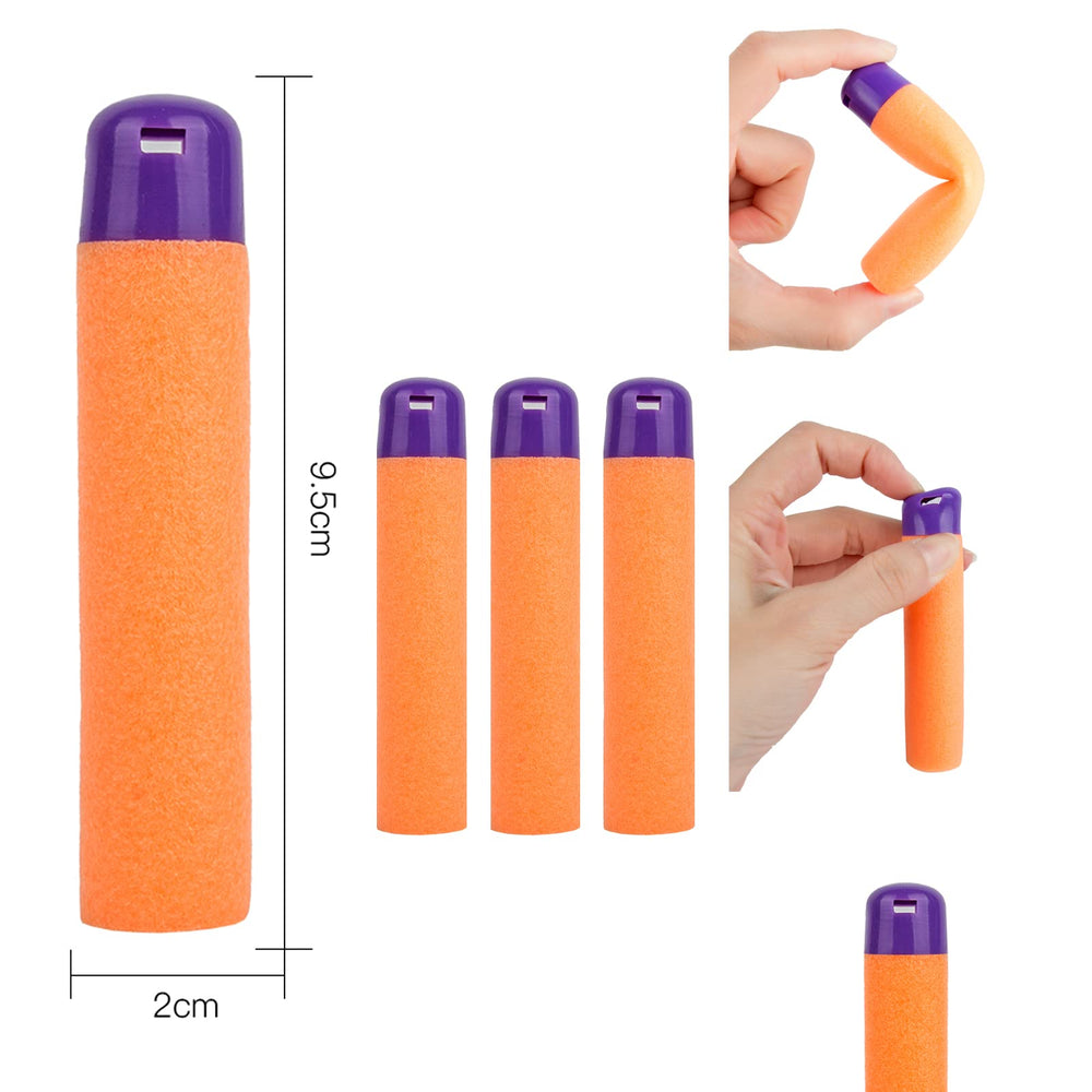 Little Valentine Mega darts in safe, tested materials for reliable Nerf battles.