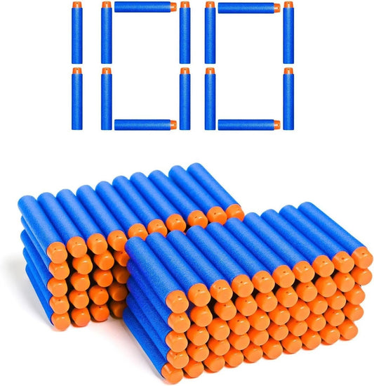 Little Valentine Nerf blue darts pack ready for Elite 2.0 battles