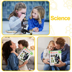 Little World beginner microscope batteries not included