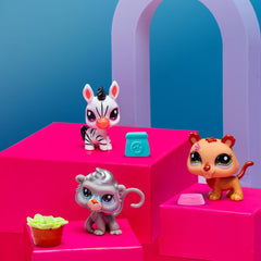 Littlest Pet Shop Pack 3 collector card enhances detail and rarity awareness.
