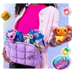 Littlest Pet Shop Pet Surprise Trios collector cards reveal personality and rarity for tracking favorites.