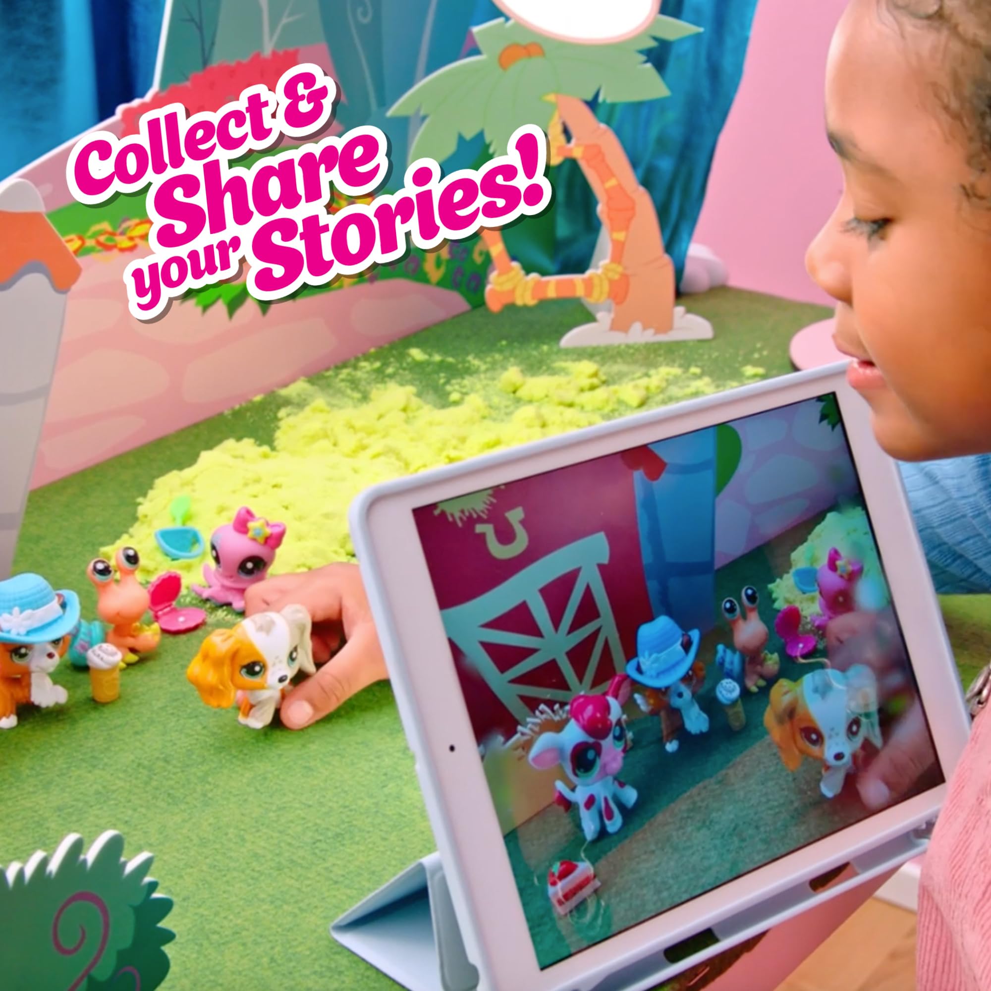 Littlest Pet Shop lop-eared bunny joins Pet Surprise Trios for playful collectability.
