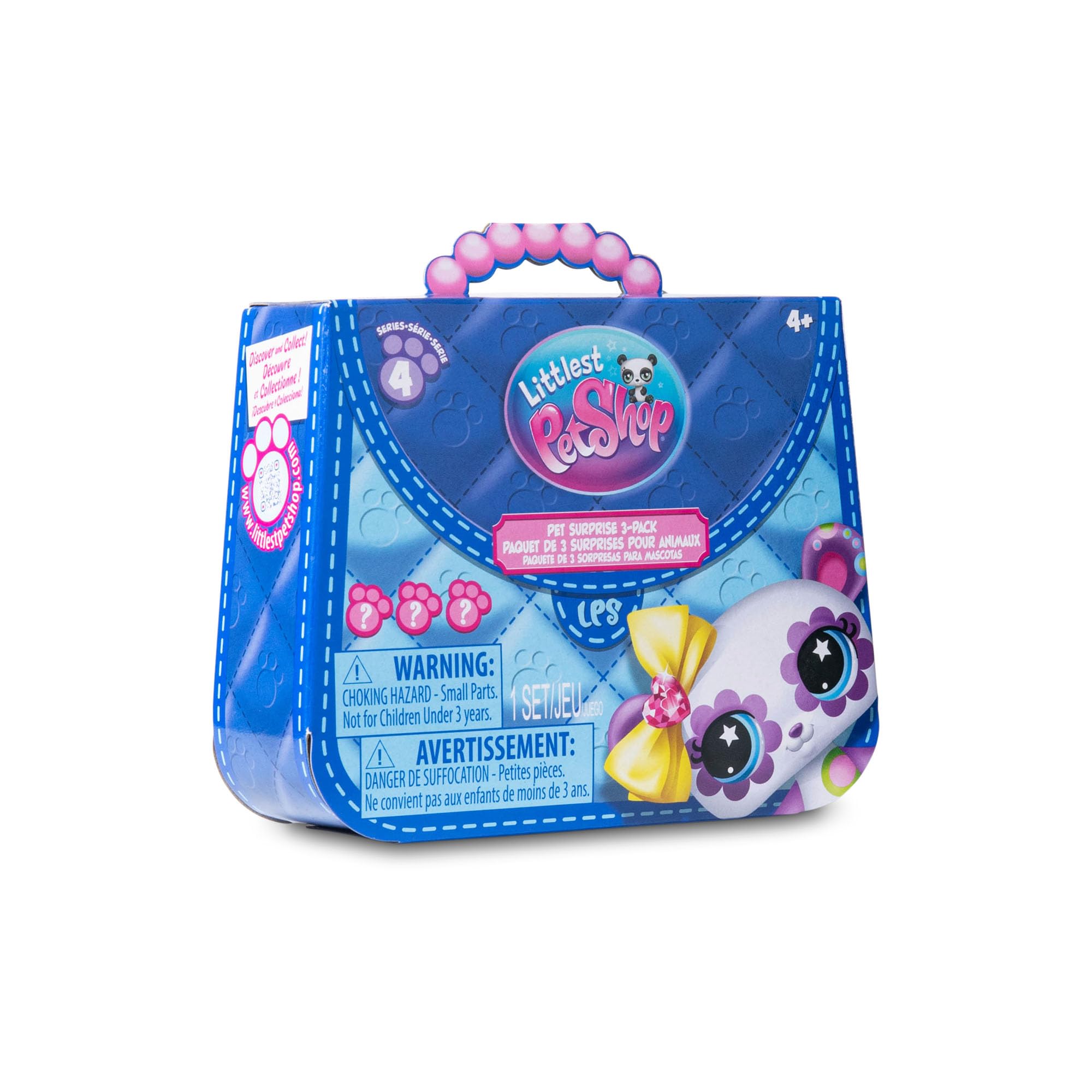 Littlest Pet Shop pug from Pet Surprise Trios adds character to any collection.