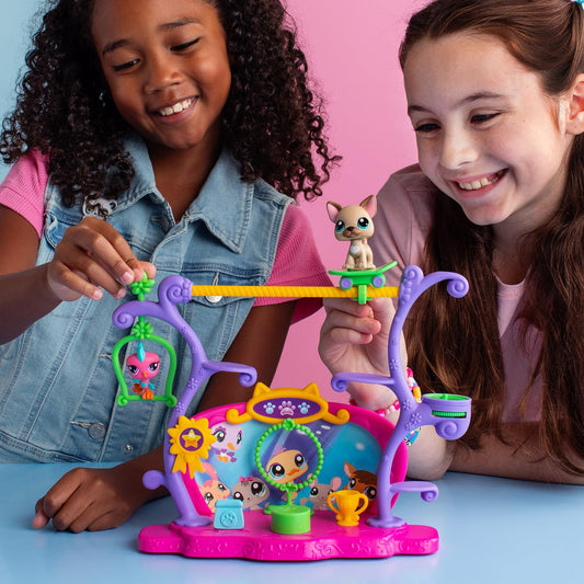 Littlest Pet Shop Pets Got Talent Playset bird perch for star performances