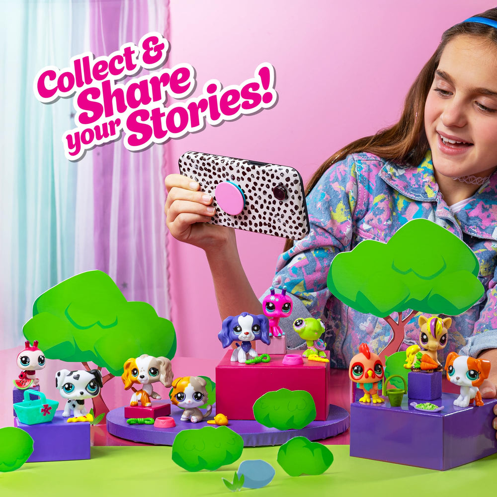 Littlest Pet Shop virtual surprises extend play beyond the physical figures.