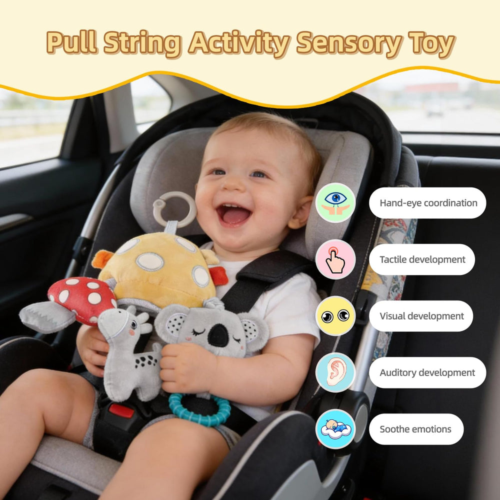 Littlove crinkle texture toy tactile stimulation for curious fingers.
