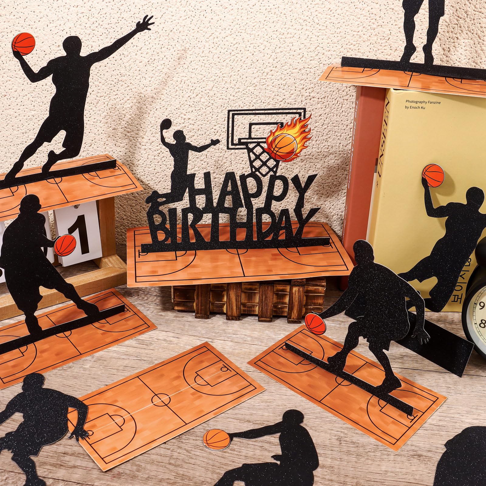 LIUBUJINGYING double-sided centerpieces resist fading for durable display.