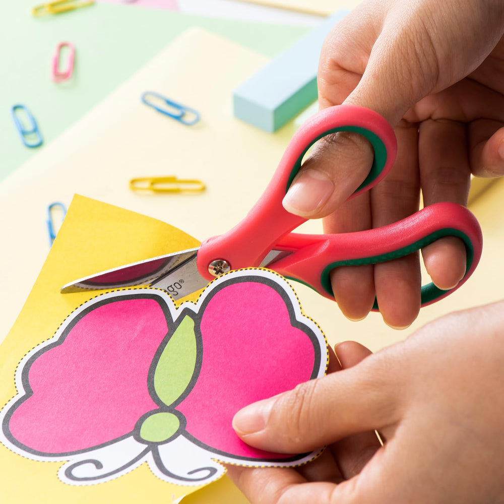 LIVINGO durable stainless steel blades resist rust for busy classrooms.