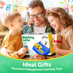 LIWIN LET'S GO! green spelling toy supports preschoolers' learning through play.