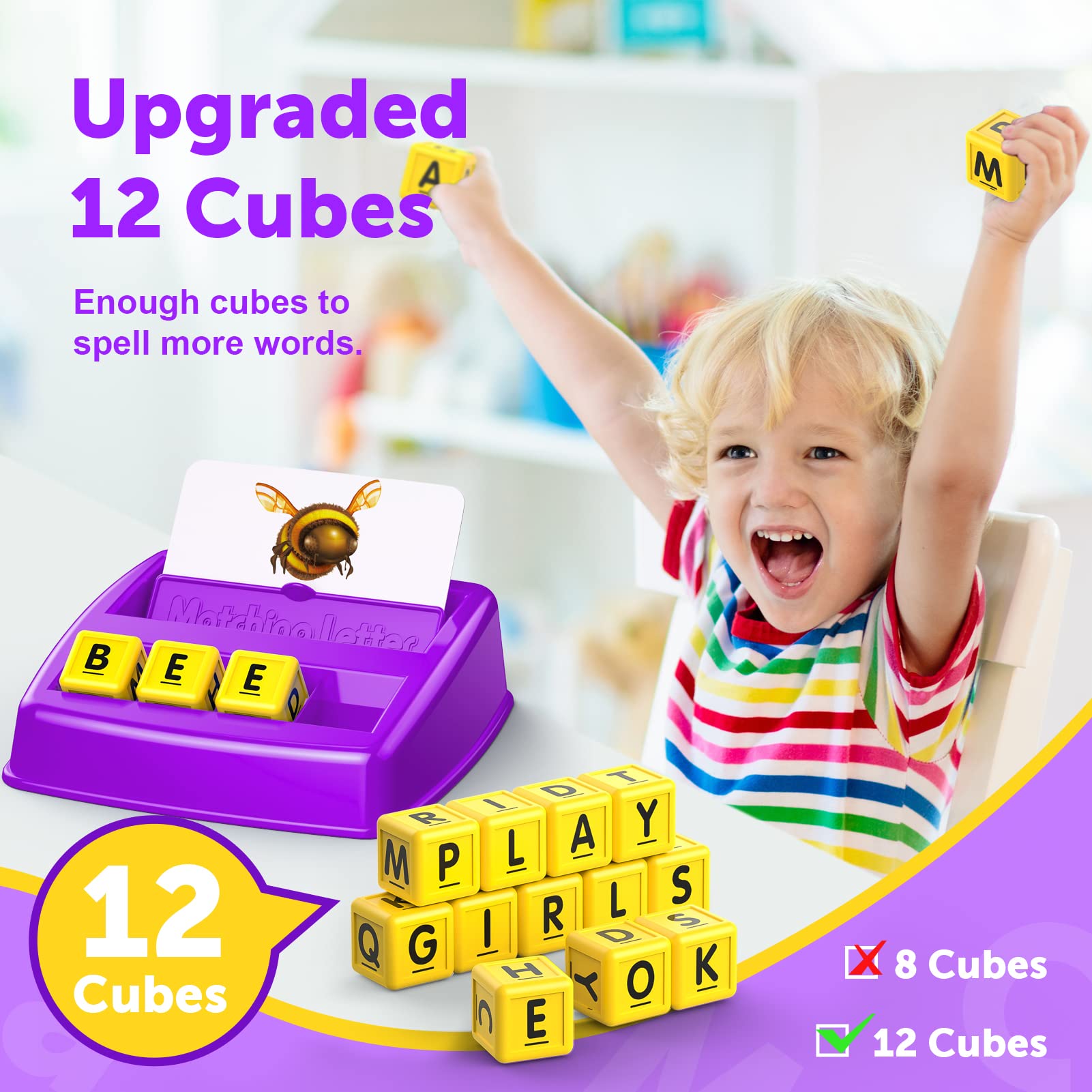 LIWIN LET'S GO! Picture cards promote colorful vocabulary recognition during family learning