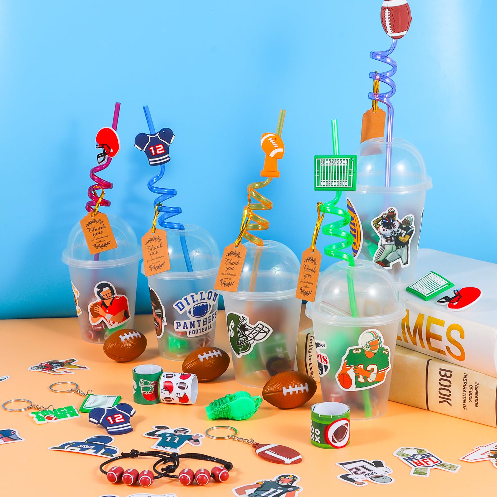 LiYiQ football key-chains serve as keepsakes and conversation starters.