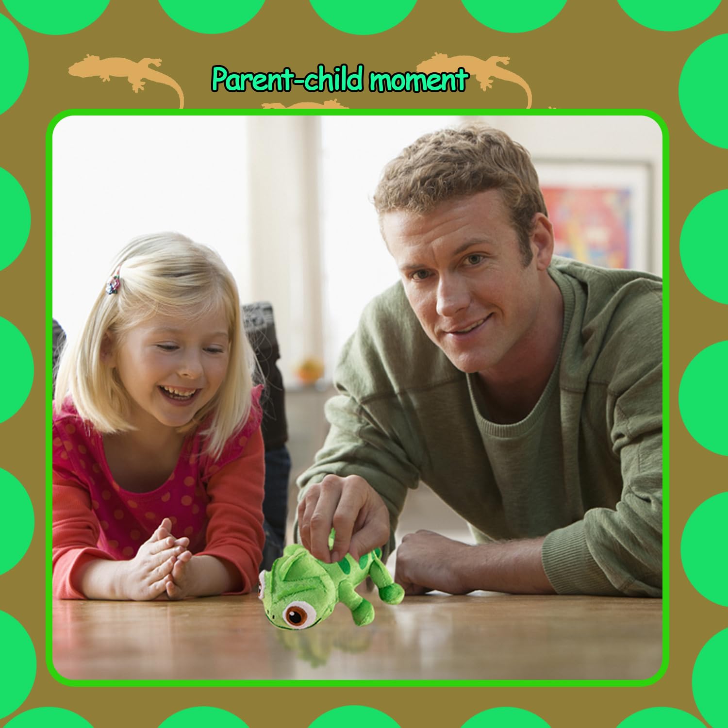 Lizard Plush uses soft PP cotton and fine stitching for durability and comfort.