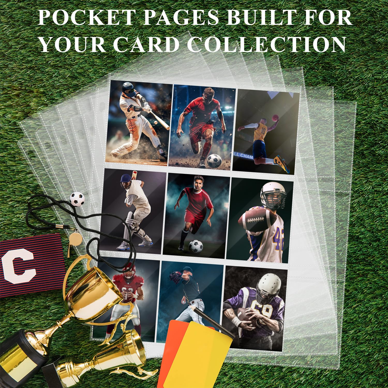 Lizuart versatile usage for sports and gaming cards, receipts, and more.