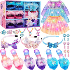 LJZJ princess skirts with stars spark imaginative dress-up play.