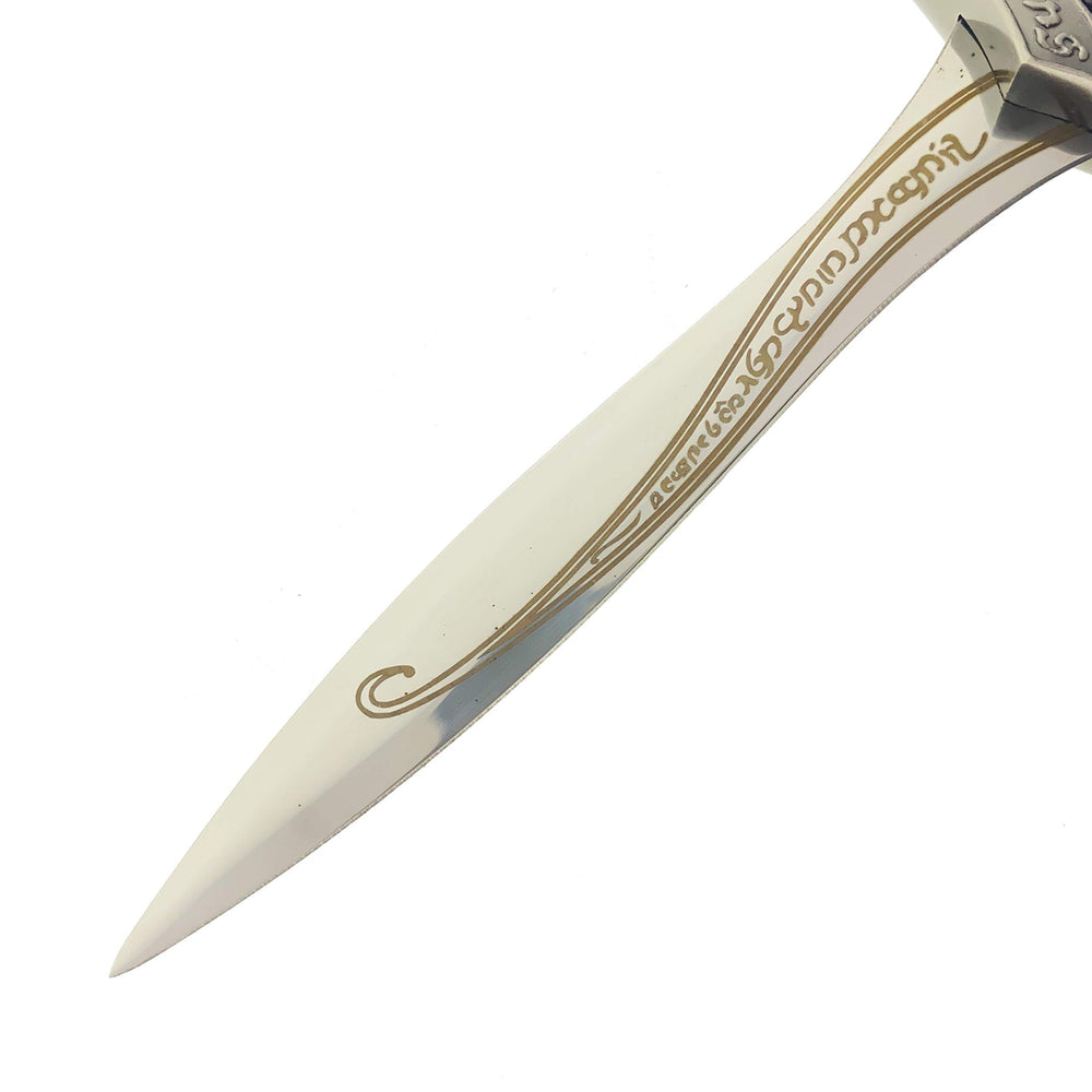 LKOQO elvish dagger 11in with detailed surface texture and ornamentation