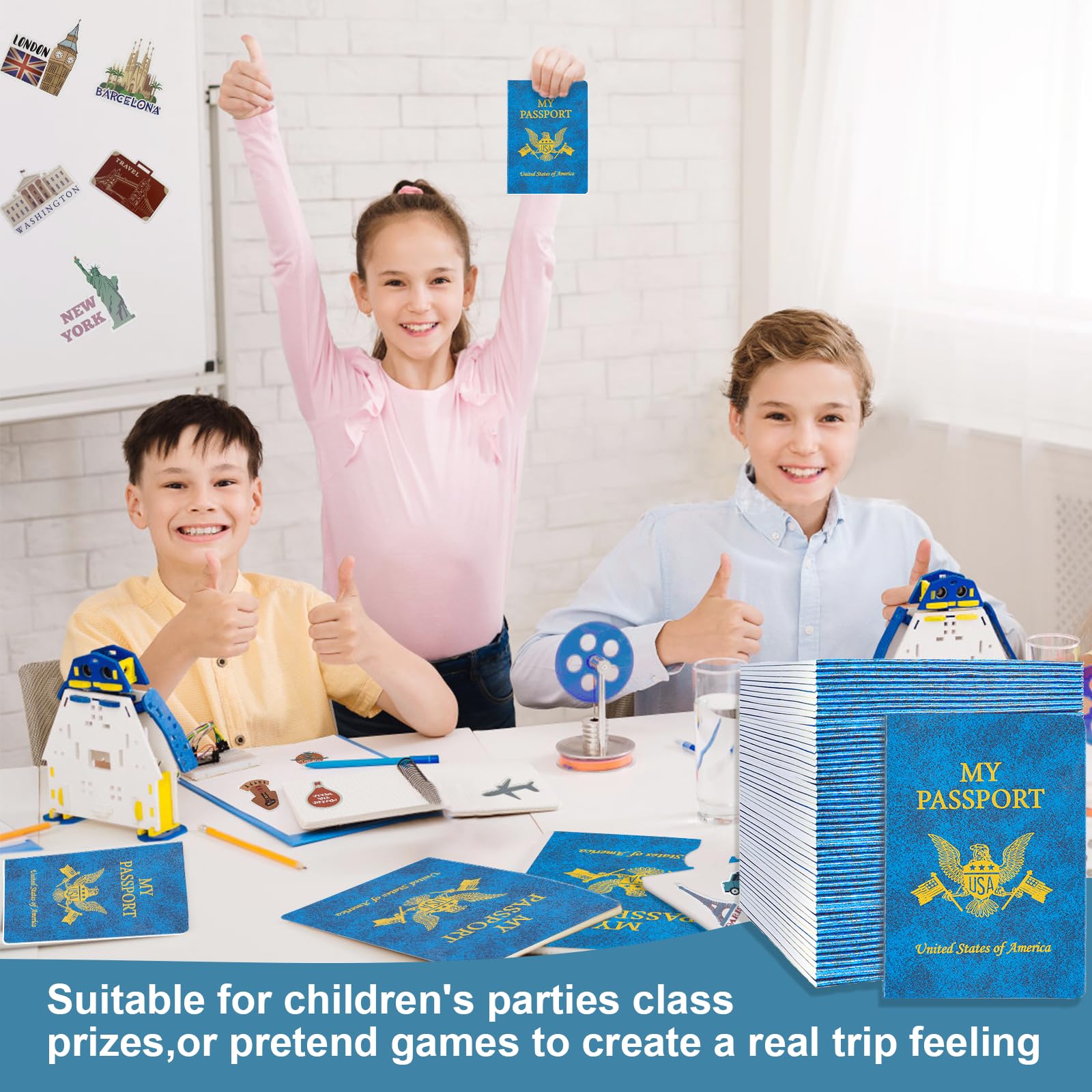 Llamau travel themed party gift set ideal for classrooms