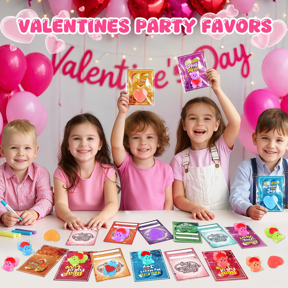 LLESSOO school party favors—fun Valentine gift ideas for kids