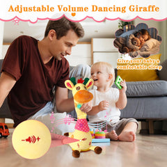 LLUKEME Dancing Giraffe indoor table-top setup sparks conversations
