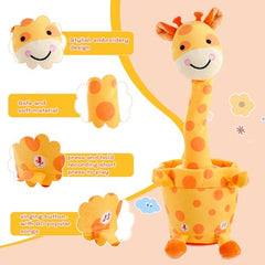 LLUKEME giraffe toy features ten songs and lively dancing