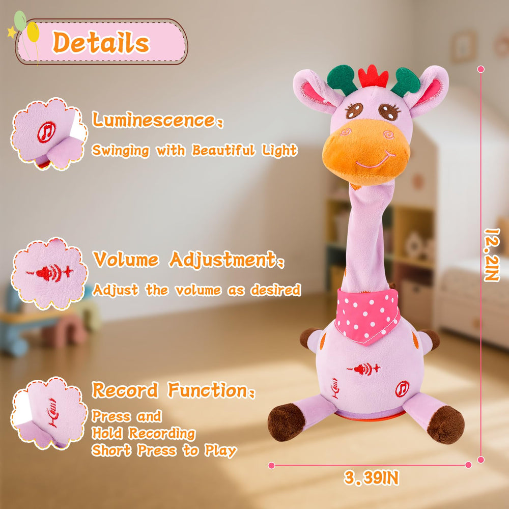 LLUKEME giraffe outdoors in picnic setting sparks imaginative play