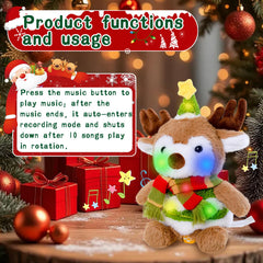 LLUKEME reindeer-voice-mimic-function repeats your words playfully