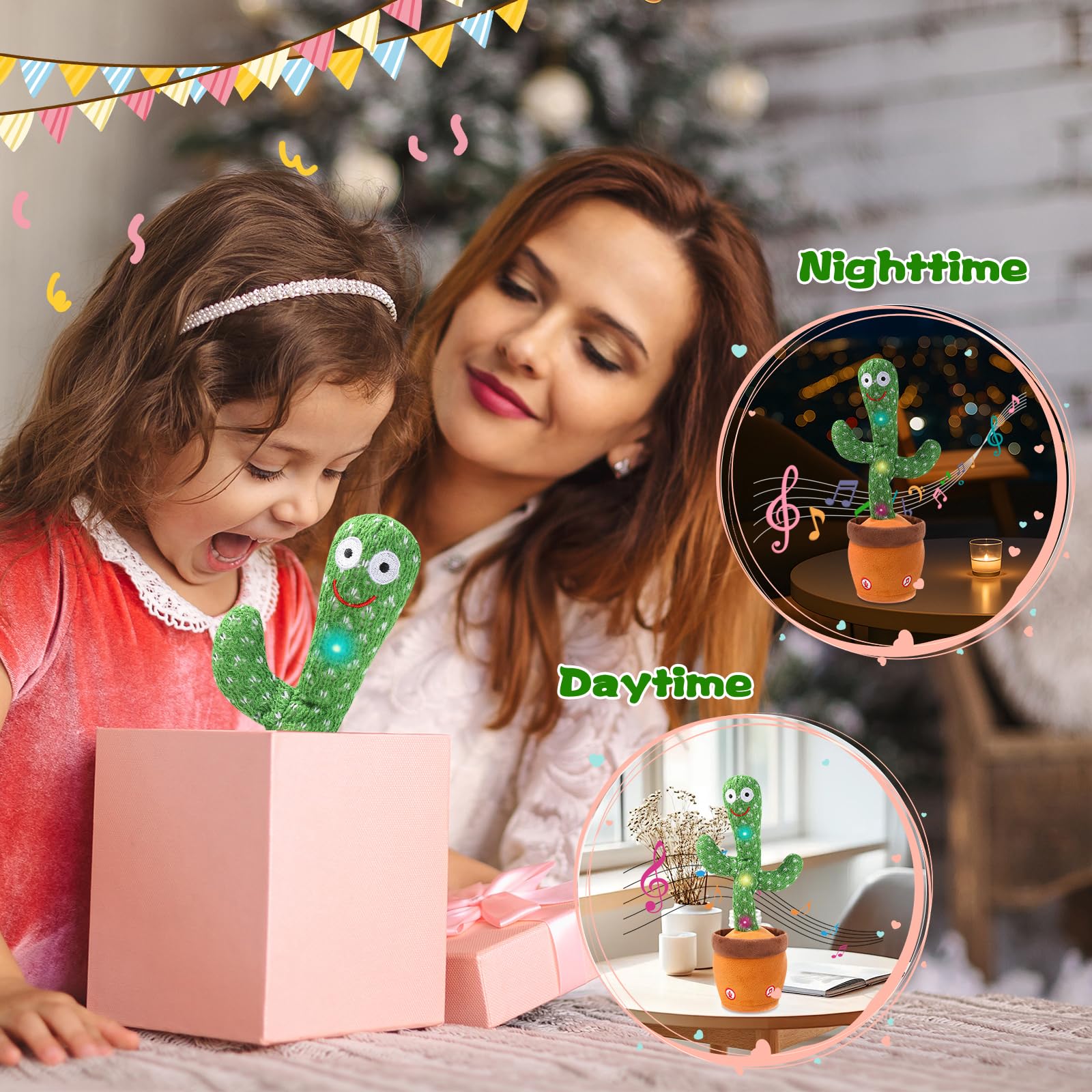 LLUKEME Talking Cactus Toy makes a great gift idea for kids