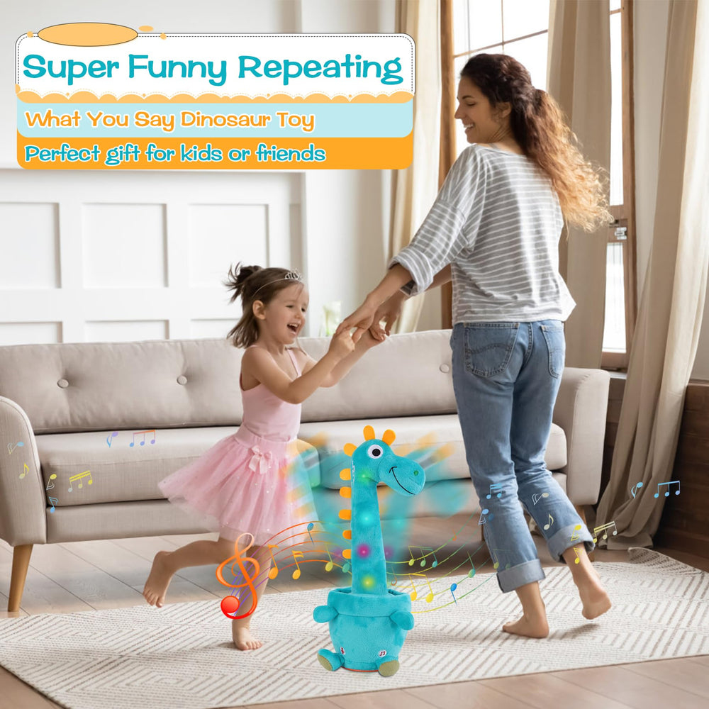 LLUKEME kid-friendly giraffe supports storytelling and imaginative play.