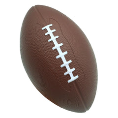 LMC Products brown foam football closeup showing durable foam texture for kids