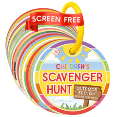 LMC Products children's scavenger hunt cards double-sided for durable outdoor learning