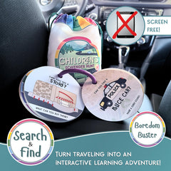 LMC Products scavenger hunt cards double-sided for varied activities and learning.