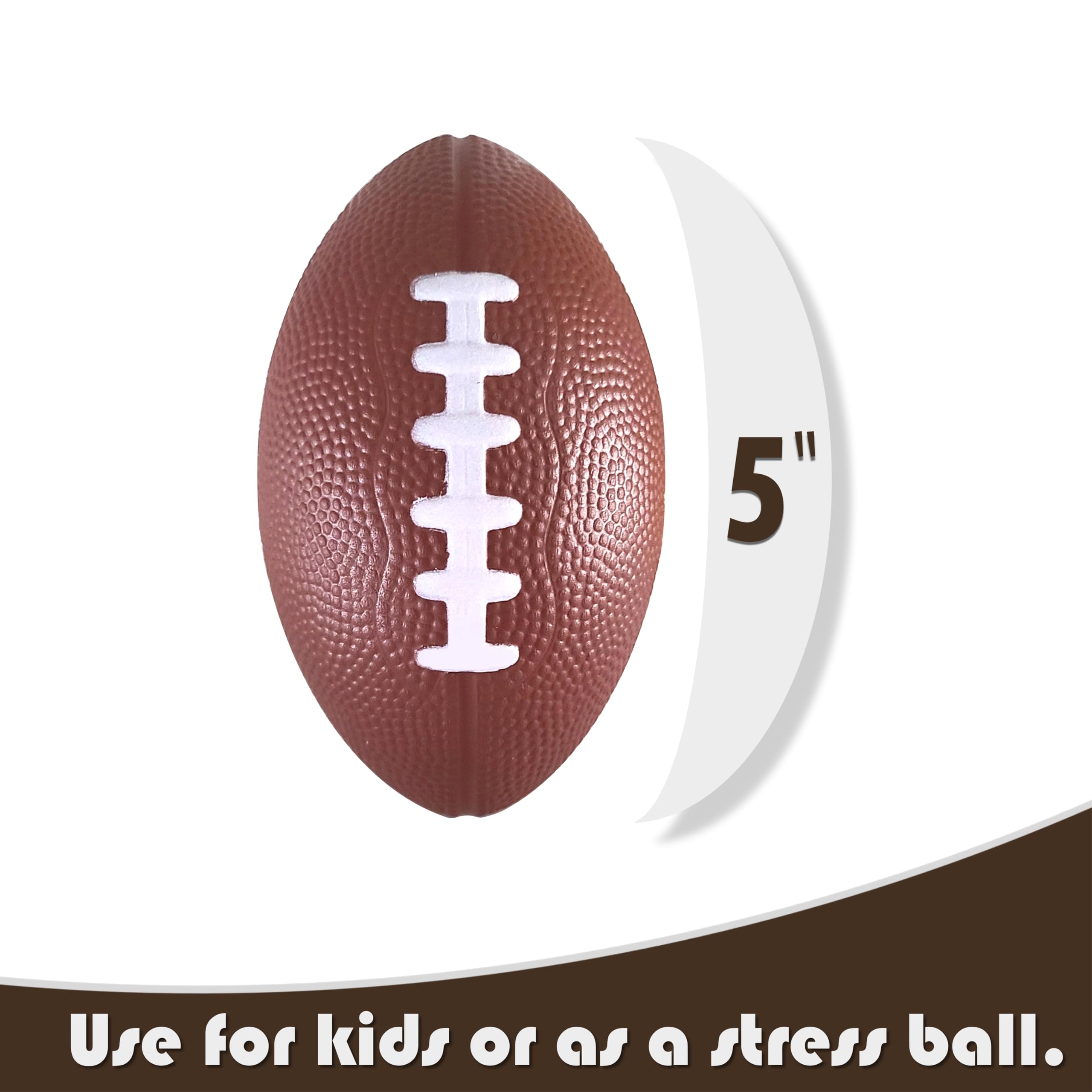 LMC Products soft foam footballs for safe, toddler-friendly play