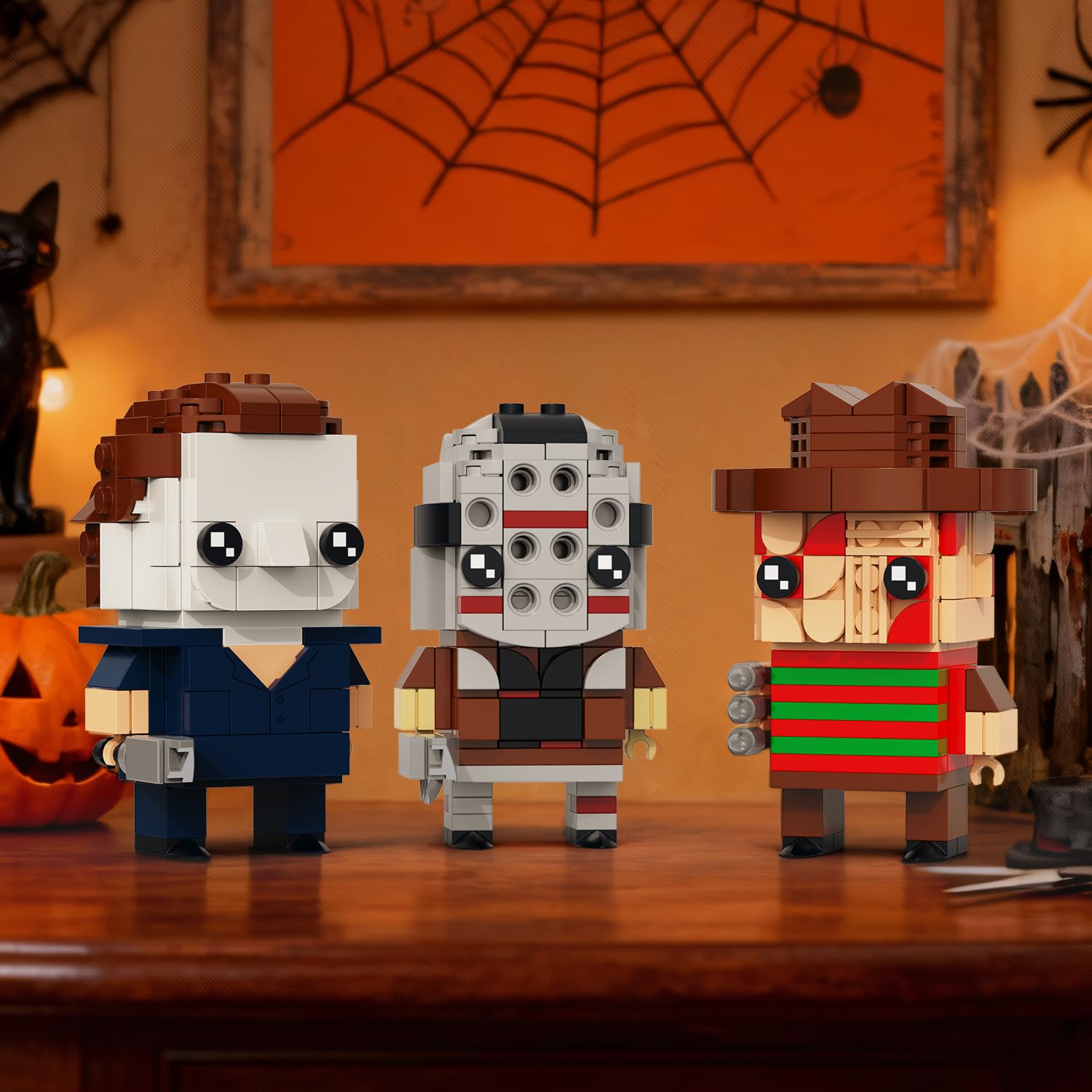 LNJFXB Freddy horror figure set perfect for shelf display