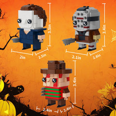 LNJFXB Halloween horror collection display ready for home décor