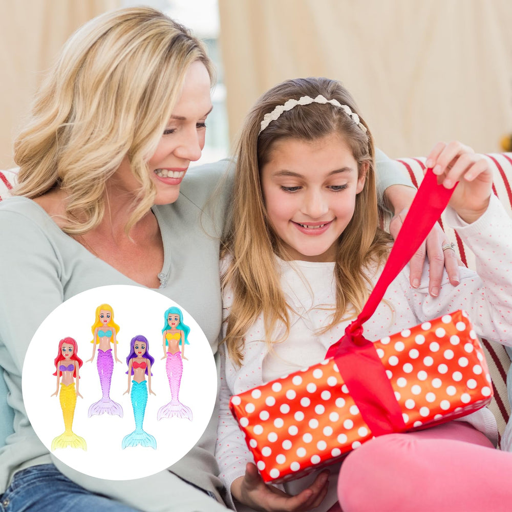 Lnngub child-friendly mermaid toy with smooth edges supports easy grasp.