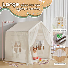 LOAOL cotton canvas and safe frame offer durable, kid-friendly use