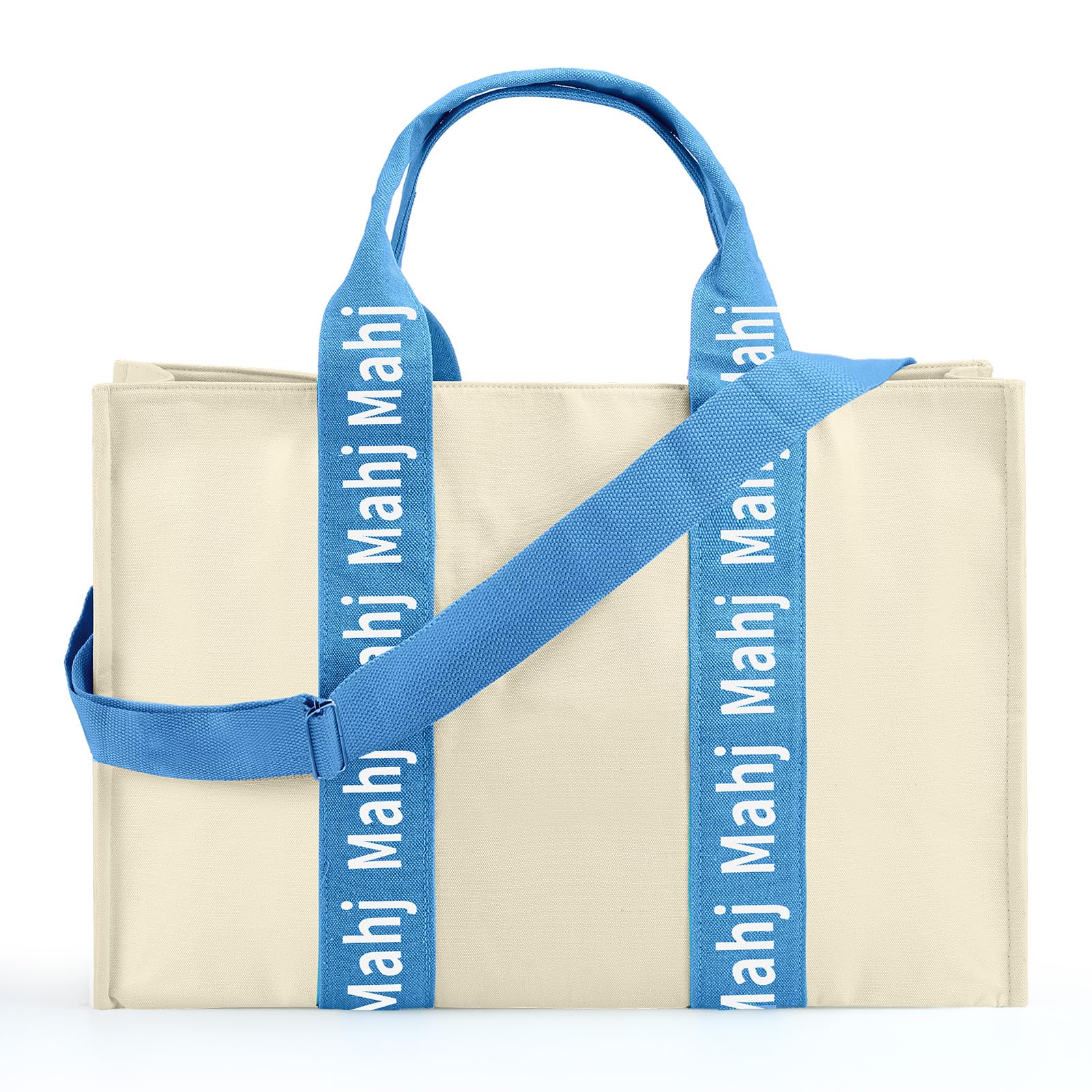 Locmeo mahjong bag tiles 22x15 showing ample storage for tiles and accessories.