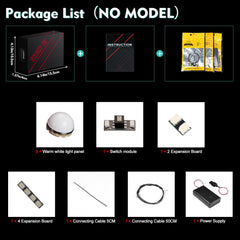 LocoLee packaging included with the light kit