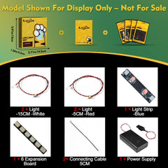 LocoLee display-ready lighting boosts your LEGO collection presentation.