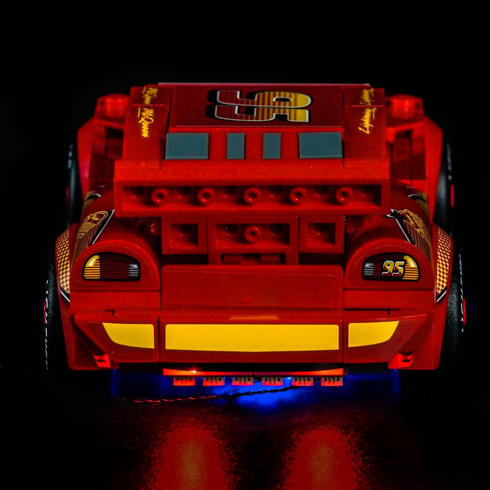 LocoLee hidden lighting preserves clean LEGO aesthetics.